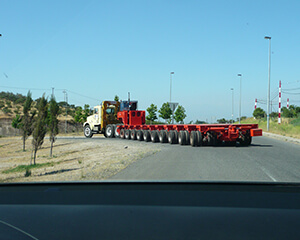 Hydraulic Multi Axle Trailer