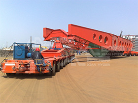 Self-propelled Modular Transporter-heavylifttrailer